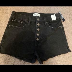 New! High Rise Mom Shorts